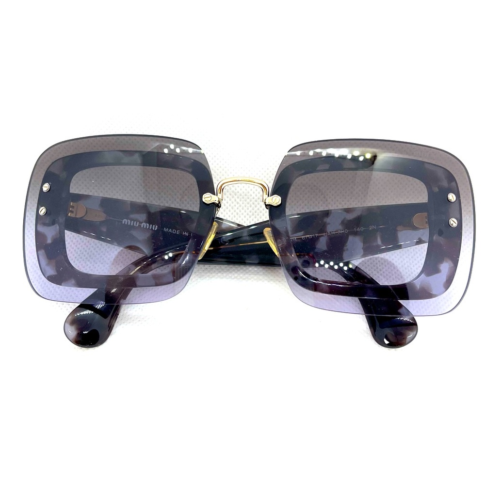 Authentic Miu Miu Smu 02r New With Case - image 3